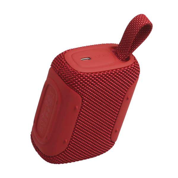 JBL | Go 5 Waterproof Bluetooth Wireless Speaker - Red | JBLGO5REDAM