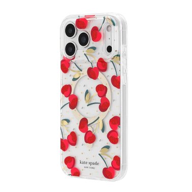 Kate Spade | Protective MagSafe iPhone 18 Pro/17 Pro - Cherry Dot | KS061136