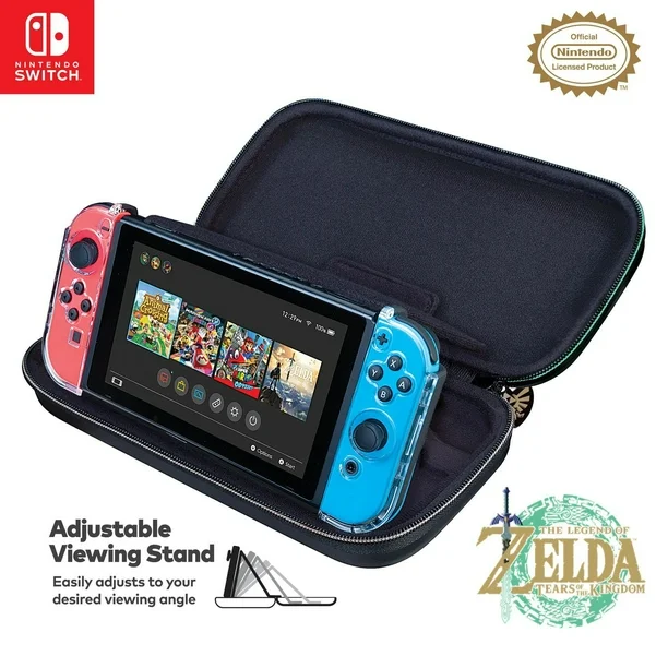 Nintendo Switch | RDS Industries Game Traveler Deluxe Zelda Tears of the Kingdom Travel Case for Nintendo Switch - Multi | NNS433