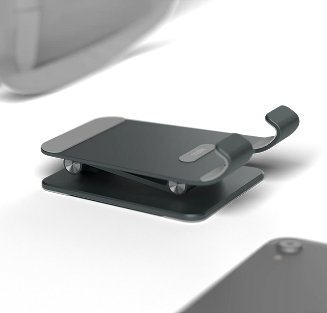 LOGiiX | Universal Folding Tablet Stand - Graphite Grey | LGX-14063