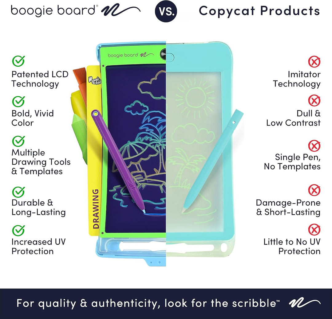 Boogie Board | Magic Sketch Glow Kids Drawing Kit | J3MS60005