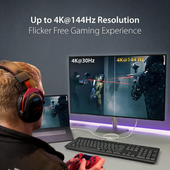 j5create | USB-C  to DisplayPort Cable 4K 4FT | JCA141