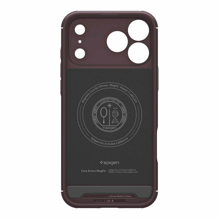 Spigen | Core Armor MagFit iPhone 18 Pro /17 Pro Case - Burgundy | ACS12223