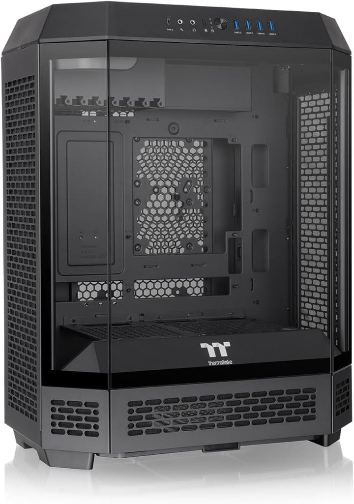 Thermaltake | The Tower 600 Mid Tower 3x3mm TG CS - Black Retail | CA-1Z1-00M1WN-00
