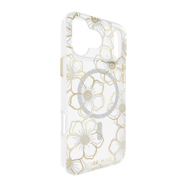 Case-Mate | Floral Gems iPhone 17 Pro Max MagSafe Case - Gold | CM057226