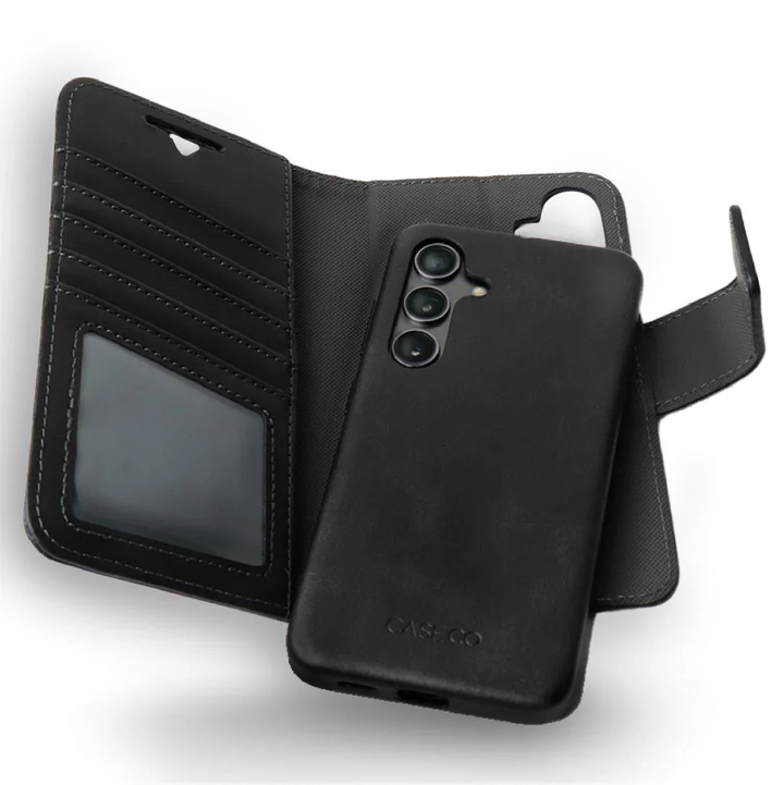 Caseco | 5th Ave MagSafe Wallet Case Samsung Galaxy S24+ - Black | C31C2-01