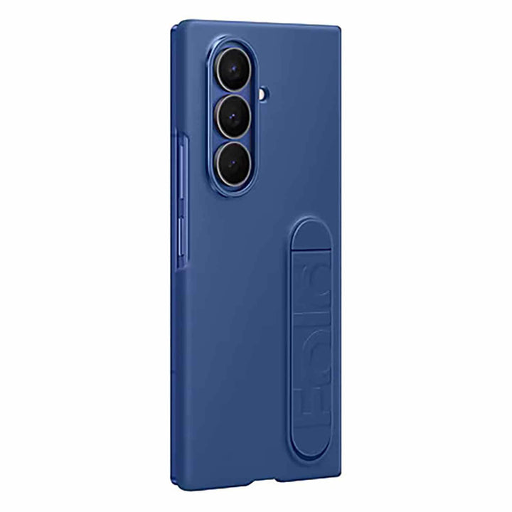 Samsung | Silicone Standing Grip Case for Samsung Galaxy Z Fold 7 - Blue | EFMF966CNEGCA