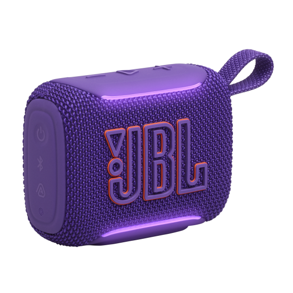JBL | Go 5 Waterproof Bluetooth Wireless Speaker - Purple | JBLGO5PURAM