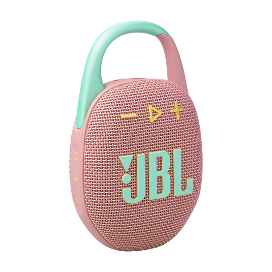 JBL | Clip 5 Waterproof Bluetooth Wireless Speaker - Pink | JBLCLIP5PINKAM