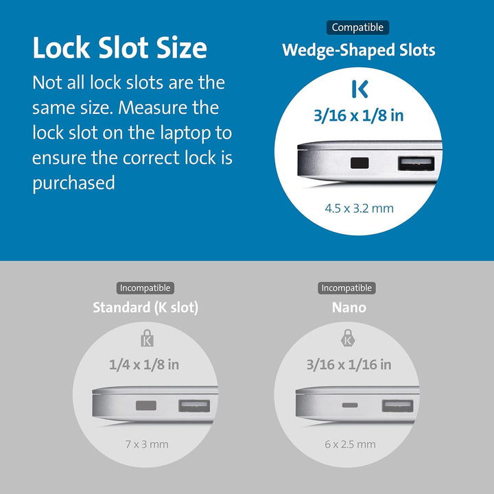 Kensington | N17 Dell Laptop Lock Combination - Black | K68008WW