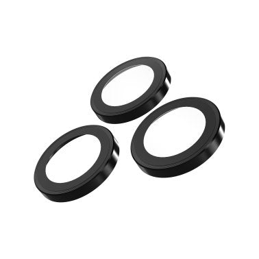 ZAGG | InvisibleShield Glass AR Camera Rings iPhone 16 Pro / 16 Pro Max / 15 Pro / 15 Pro Max- Black | IS-200114996