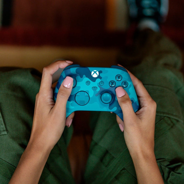 Microsoft | Xbox Controller X|S Wireless for Xbox Series - Mineral Camo QAU-00073