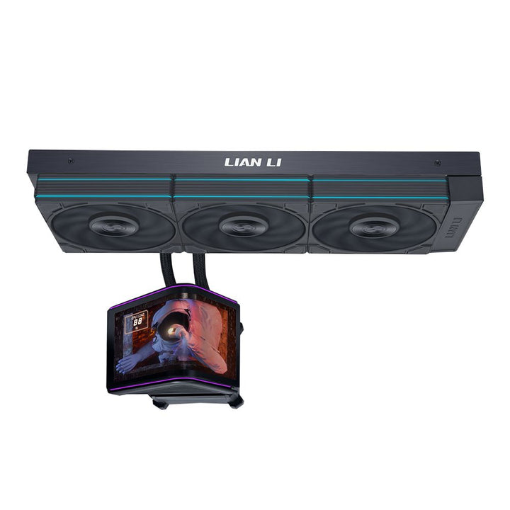 Lian-Li | Fan HS2OLDC36PB 6.67 OLED LCP Panel - Black Retail | HS2OLDC36PB