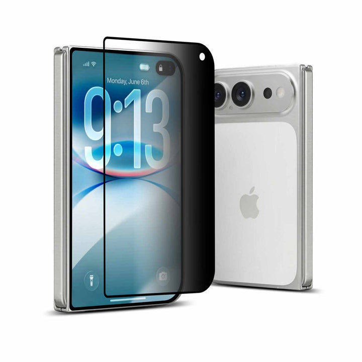 22 Cases | Privacy Glass Screen Protector iPhone Duo with 2.5D Curved Edge | 22PRIIPH18ULTRA