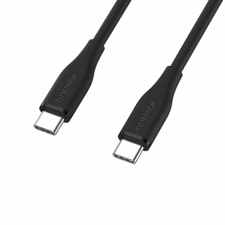 OtterBox | Silicone Cable USB-C to USB-C 6ft 60W - Black | 77-000787