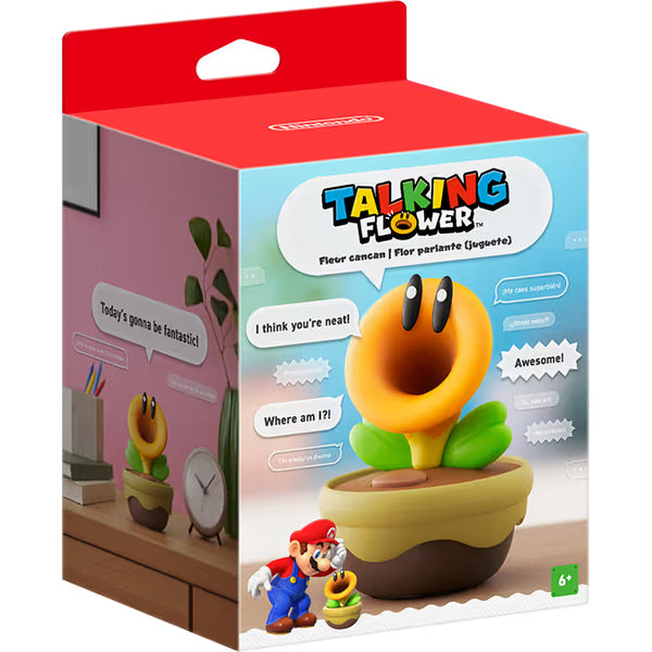 Nintendo | Super Mario Wonder Talking Flower Figure | TAFSLVAAA