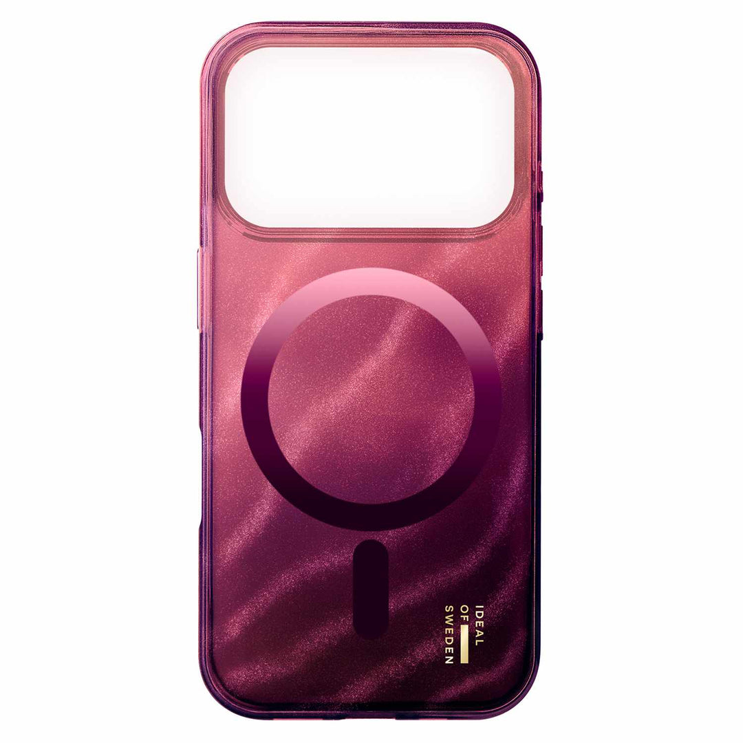 Ideal of Sweden | Glitter Glow MagSafe Case iPhone 17 Pro Max - Cherry Lacquer | IDCLCMSI2567P564