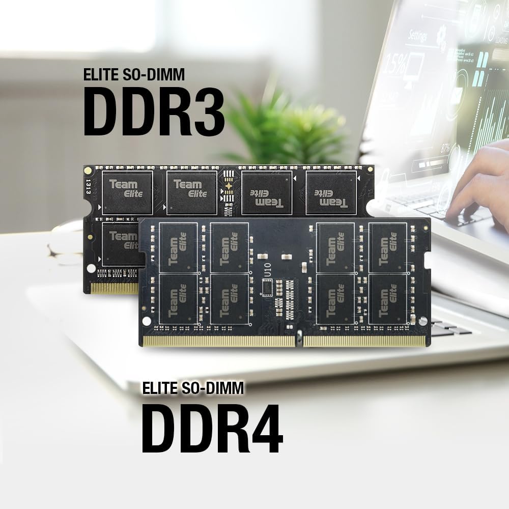 Team Group | 8GB PC4-25600 DDR4 3200MHz SO-DIMM | TED48G3200C22-S01