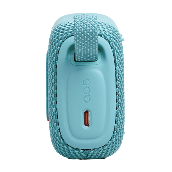 JBL | Go 5 Waterproof Bluetooth Wireless Speaker - Turquoise | JBLGO5TBLUAM
