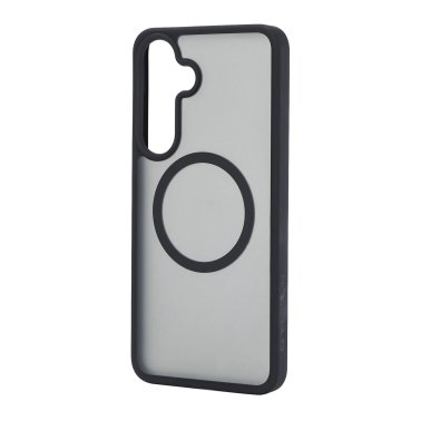SPECTRUM | Halo Slim MagSafe Samsung Galaxy S25 FE Case - Black Smoke | S25FEHALO