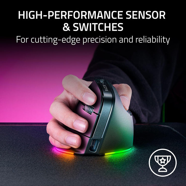 Razer Renewed | Pro Click V2 Vertical Edition | RZ01-05250100-R3UR | 60 DAYS WARRANTY