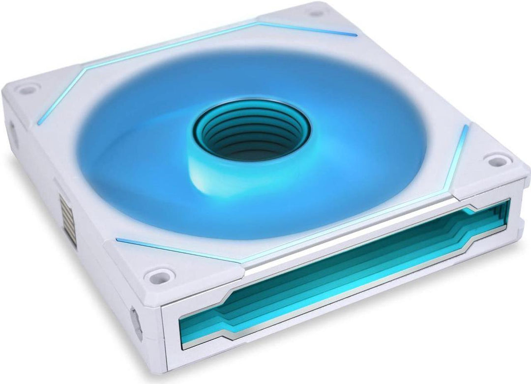 Lian-Li Fan | Reverse blade Fan FDB DC 12V & 5V Retail - White | 14RSLIN1W
