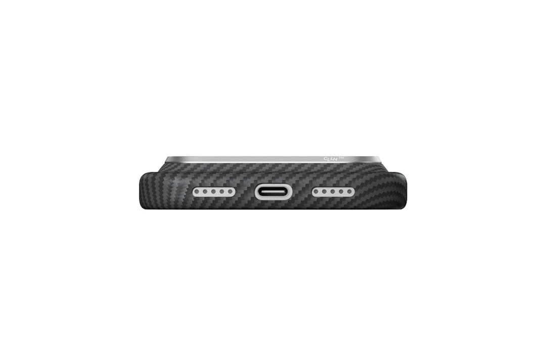 Pitaka | Edge Case MagSafe Compatible iPhone 18 Pro (With PitaTap)  - Black/Grey |