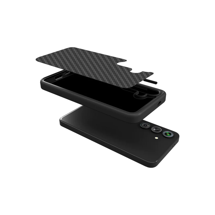 Caseco | Fremont Kevlar Case w/MagSafe Samsung Galaxy S24 / S25 - Black | C28C1-01