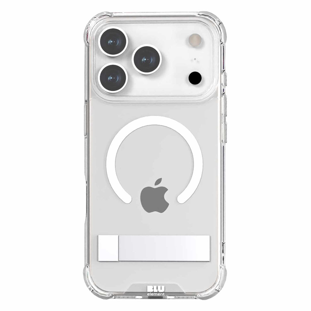 Blu Element | DropZone Rugged MagSafe Case w/Kickstand iPhone 17 Pro Max - Clear | BEDZMG17K4