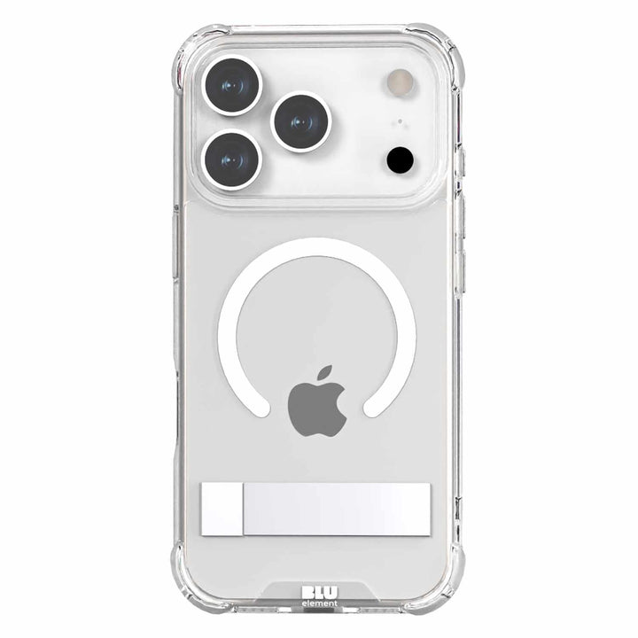 Blu Element | DropZone Rugged MagSafe Case w/Kickstand iPhone 17 Pro Max - Clear | BEDZMG17K4