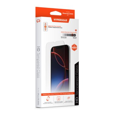 HyperGear | Tempered Glass Screen Protector iPhone 16e/14/13/13 Pro w/Installation Applicator Tray | 16318
