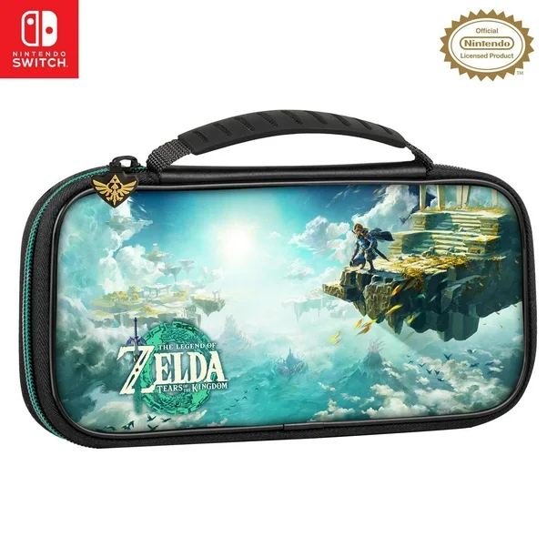 Nintendo Switch | RDS Industries Game Traveler Deluxe Zelda Tears of the Kingdom Travel Case for Nintendo Switch - Multi | NNS433