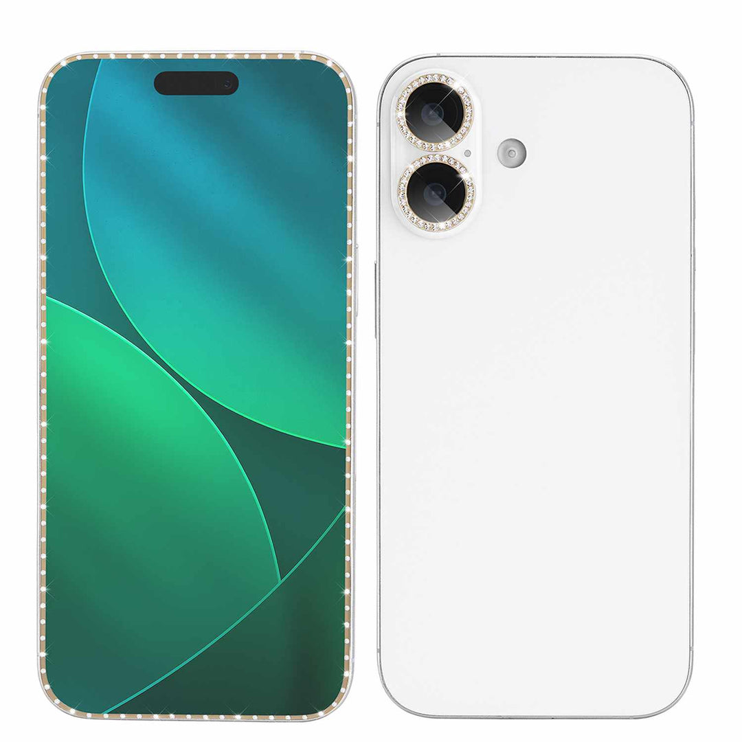 Kate Spade | Screen/Lens Protector Style Kit iPhone 17 Set - Stone Gold | KS057998