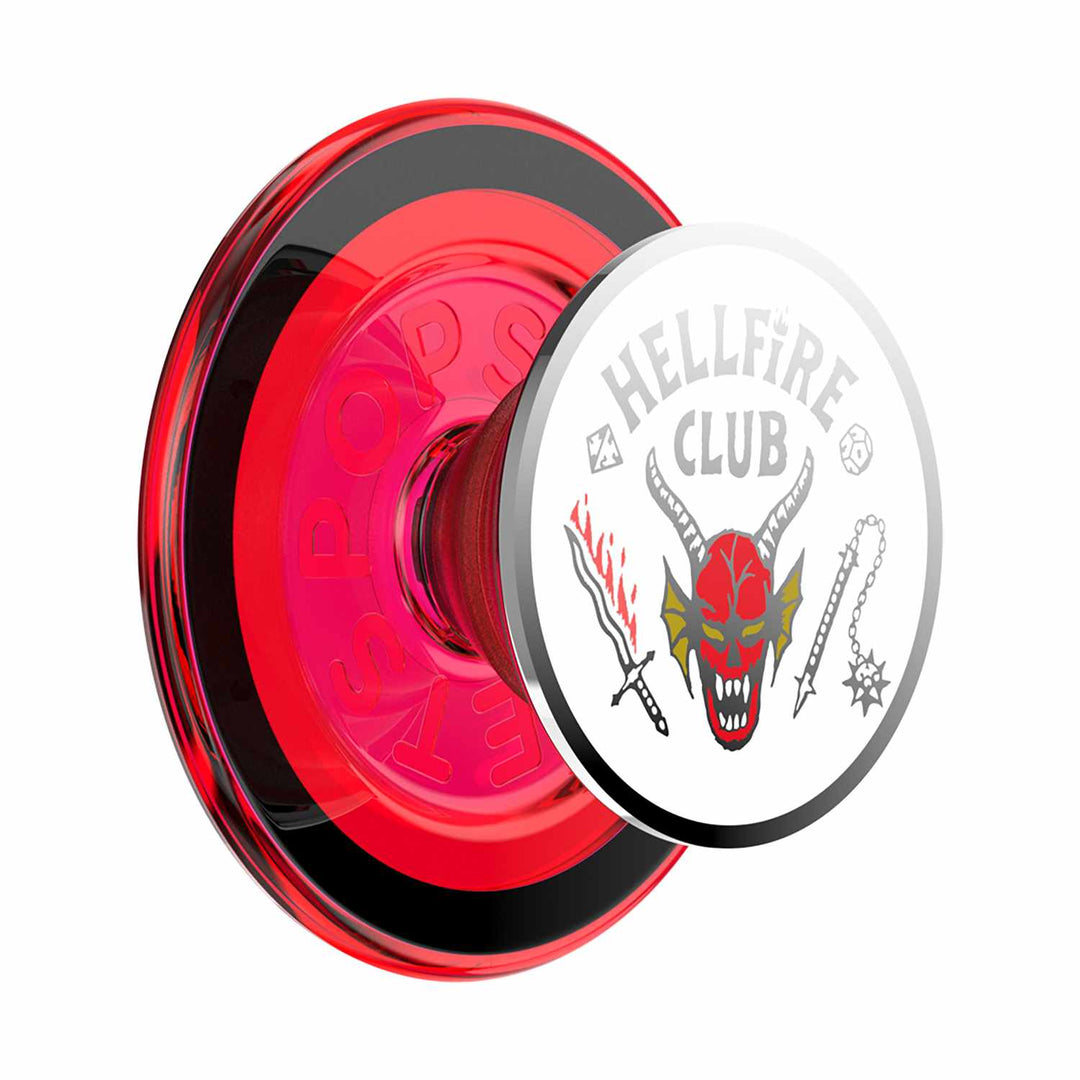 Popsockets | PopGrip for MagSafe Round with Adapter - Enamel Hellfire Club | 123-0587