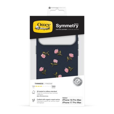 Otterbox | Symmetry Cactus Leather iPhone 18 Pro Max/17 Pro Max Embroidery MagSafe Case - Manor Bloom | 77-001355