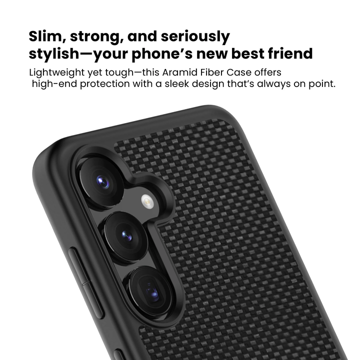 Caseco | Samsung Galaxy S26 Aramid Fiber for Weave Case with MagSafe - Black | C28F3-51
