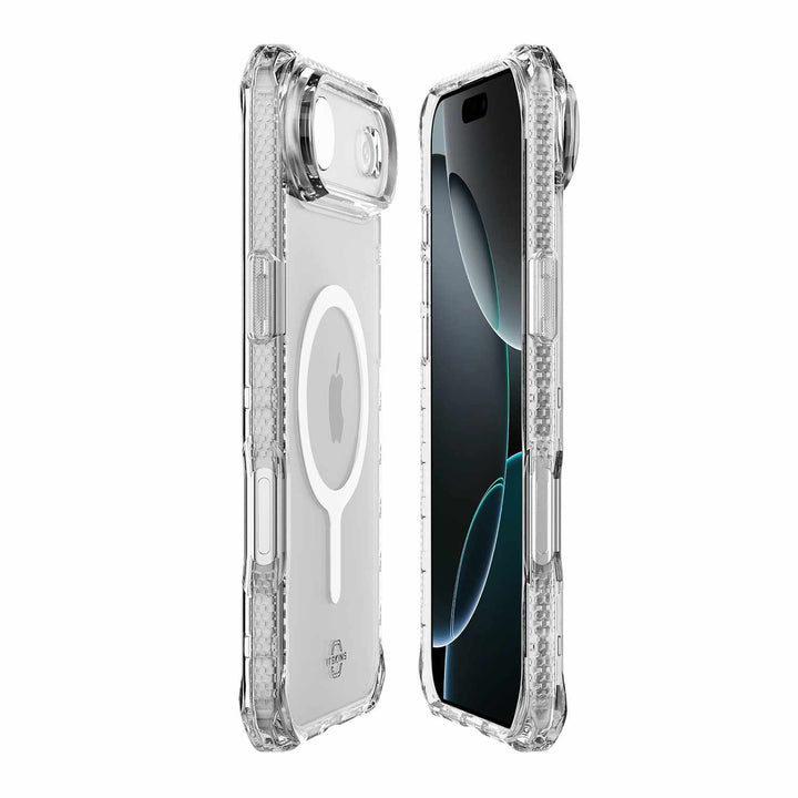 ITSKINS | Hybrid_R MagSafe iPhone 17 Air Case - Clear | AP7RHMACRTRSP