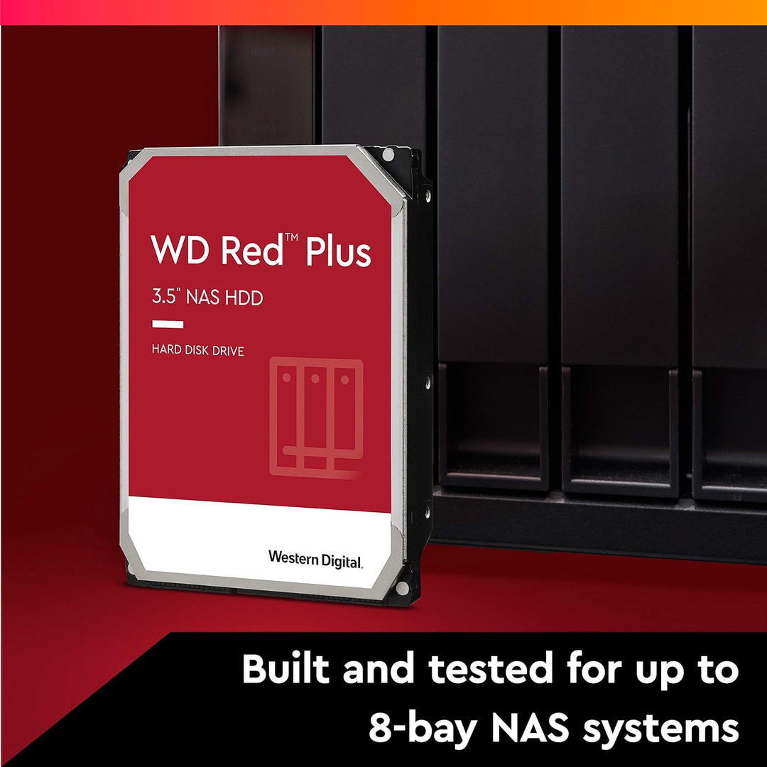 WD | Red 3.5-inch, 8TB, SATA-6Gb/s, 256MB Cache, 5400-RPM, 3 years Limited warranty | WD80EFAX