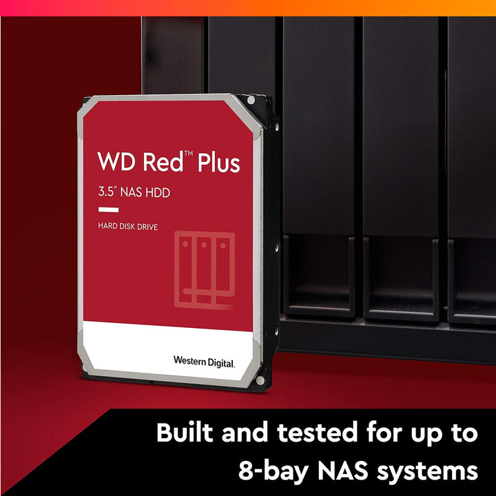 WD | Red 3.5-inch, 8TB, SATA-6Gb/s, 256MB Cache, 5400-RPM, 3 years Limited warranty | WD80EFAX