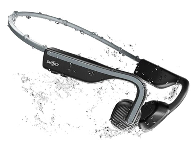 Shokz | OpenMove Slate Grey Bluetooth Headset with Mic Bone Conduction | S661-ST-GY-CA-153  | PROMO ENDS SEP 4 | REG. PRICE $99.99