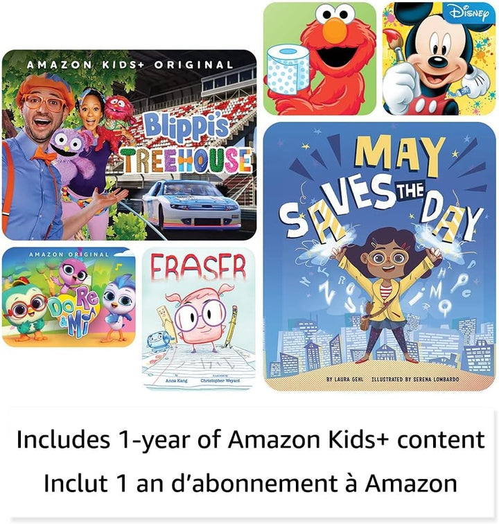 Amazon | Fire 7 Kids Edition 7" Amazon - 2022 | Ad-free content with parental controls included 10-hr battery 16 GB - Purple | B099HJF43S