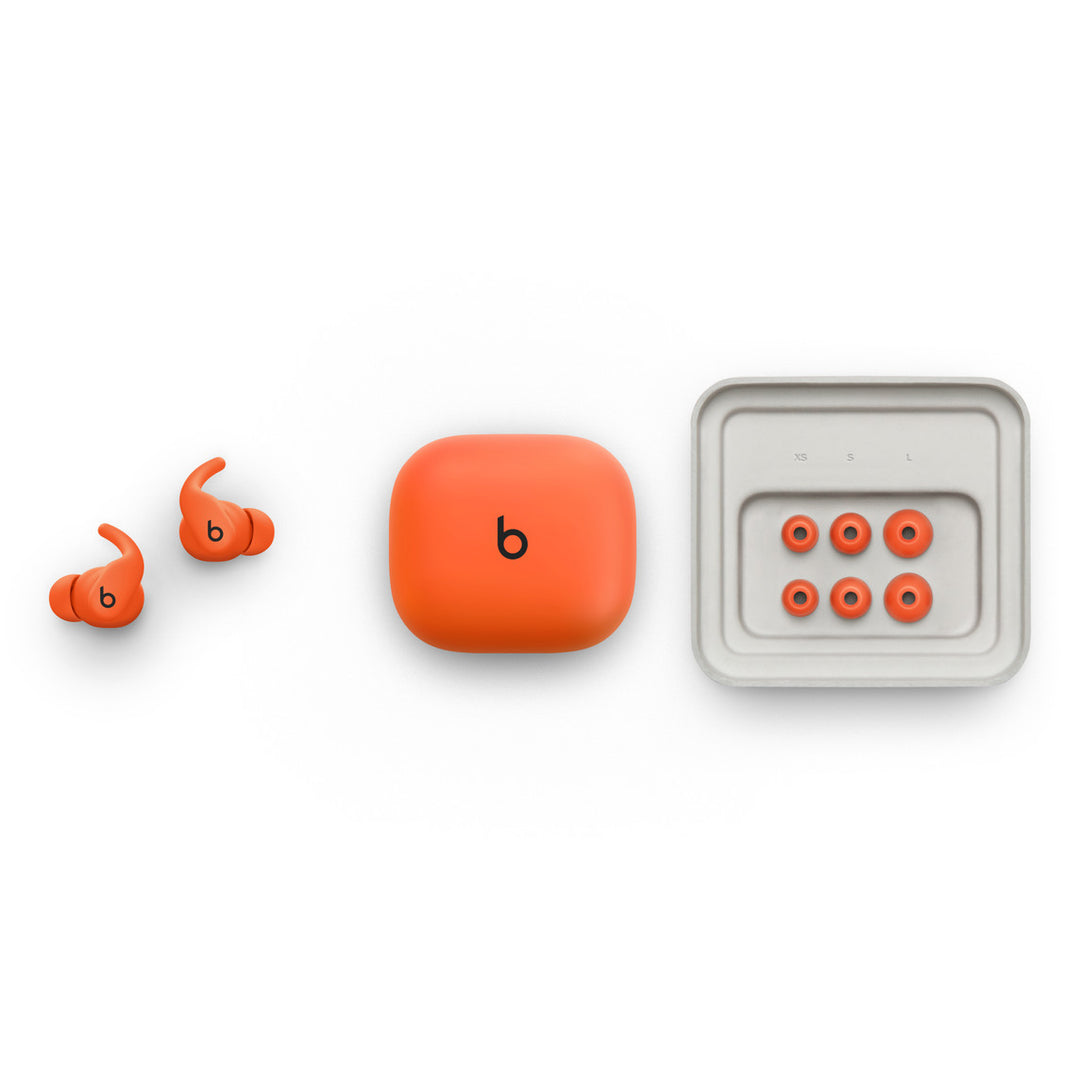 Beats | Powerbeats Fit Wireless Fitness Earbuds with Secure Fit - Spark Orange | ME2M4LL/A