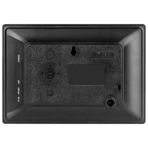 Aluratek | Digital Photo Frame 7" Wi-Fi - Black | AWDMPF107F