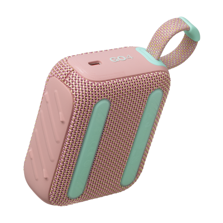 JBL | Go 4 Waterproof Bluetooth Wireless Speaker - Pink | JBLGO4PINKAM