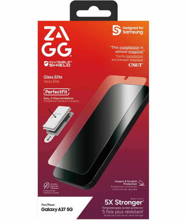 ZAGG | InvisibleShield Glass Elite Screen Protector Galaxy A37 5G | 200121789