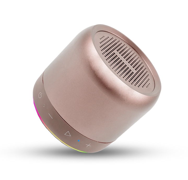 LOGiiX | Blue Piston Wave - Bluetooth Speaker - Blush Pink | LGX-13694