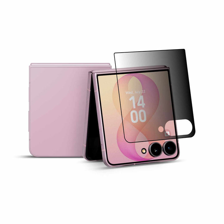 22 Cases | Privacy Full Glue Full Cover Screen Protector for Samsung Galaxy Z Flip 8/Z Flip7 | 22PPSPFLIP8
