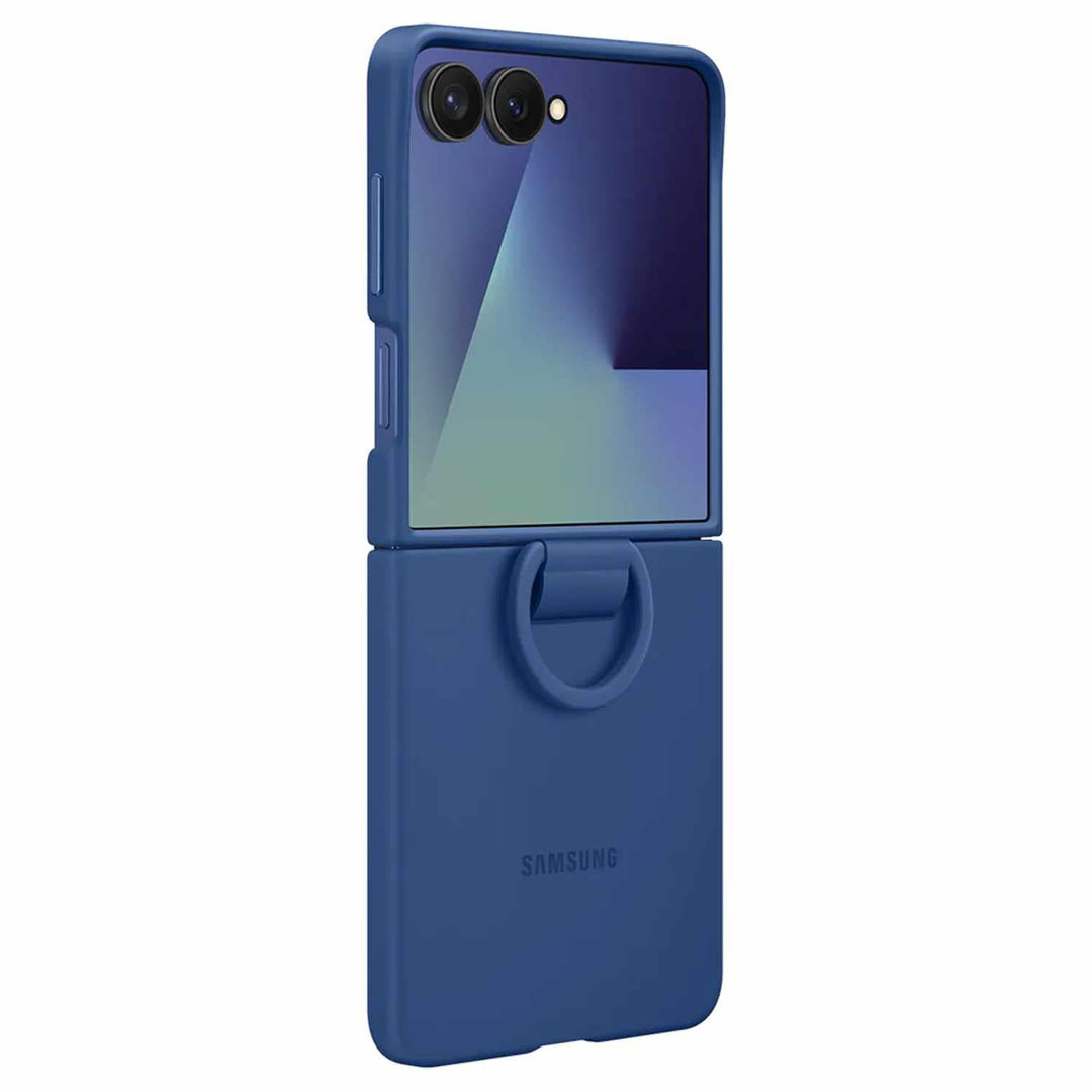 Samsung | Ring Case for Samsung Galaxy Z Flip 7 - Blue | EFPF766TNEGCA