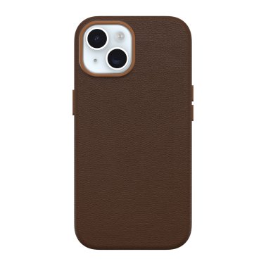 Otterbox | Symmetry Cactus Leather w/MagSafe case  iPhone 15 / 14 / 13 - Brown (Rich Adobe) | 15-12632