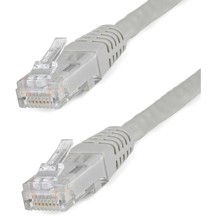 StarTech | Ethernet Cable CAT 6 POE 1FT CAT6 - Grey | C6PATCH1GR
